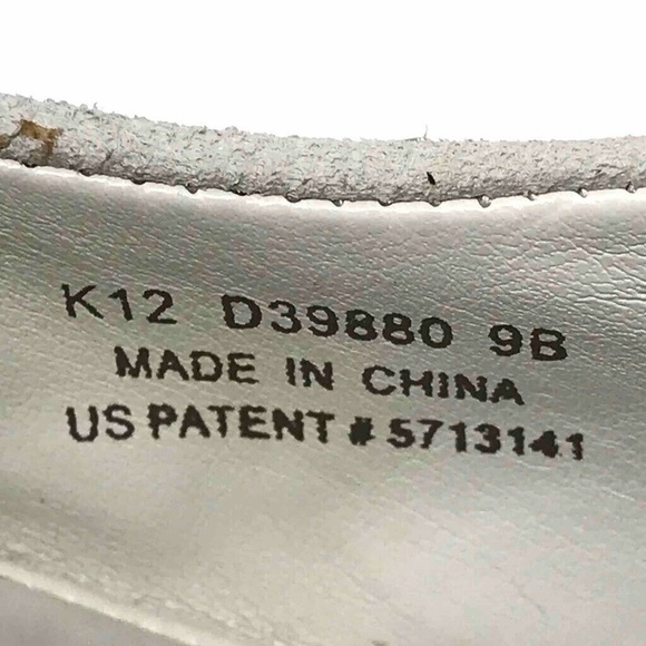 Maria Sharapova Cole Haan Ballet Flats Shoes Gray Leather 9 - Picture 8 of 8